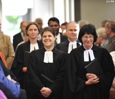 Pfarrerin Alexandra Mager in Nußloch feierlich in ihr Amt eingeführt