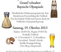 Veranstaltungs-Infos aus Nußloch: Leider immer zu spät