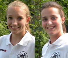 Vizeweltmeister: Riesenerfolg für Josefine Körner und Lisa Friedberger aus Nußloch