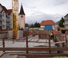 Gastronomie in der Nußlocher Straße trotz Baustelle weiterhin erreichbar