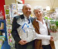 Neueröffnung der Buchhandlung Jutta Kempf in Nußloch