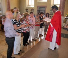 Neues Gemeindeteam von St.Laurentius Nußloch vorgestellt