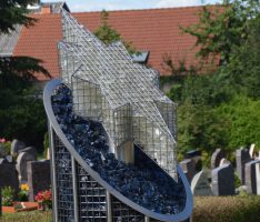 Einweihung des Sternenkinder-Denkmals auf dem Nußlocher Friedhof