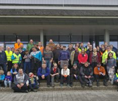 Geocacher sammelten Müll beim 3. Mondspritzer-CITO in Nußloch