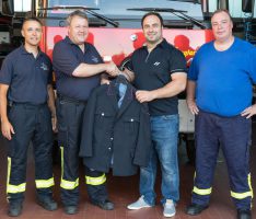 Nusslocher Feuerwehr spendet Uniformen für die Kameraden in Bugojno