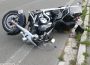 Leimen/Nußloch L594: Verkehrsunfall zwischen Bagger und Motorrad – Biker schwer verletzt