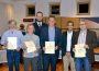 Blutspenderehrung in Nußloch – Bürgermeister Förster spendete auch bereits 25 Mal
