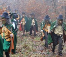 Die Nußlocher Gajemänndl kamen aus dem Wald: Faschingskampagne eröffnet
