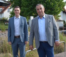 Christian Miltner als neues Mitglied des Nußlocher Gemeinderates vereidigt