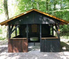 Nußloch: Neue Bänke und sanierte Schutzhütte am Wieslocher Weg