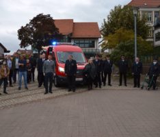 Neuer Mannschafts-Transport-Wagen für die freiwillige Feuerwehr Nußloch