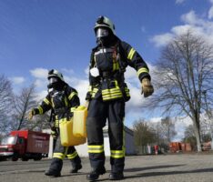Die freiwillige Feuerwehr Nußloch bleibt auch in Corona-Zeiten voll einsatzbereit