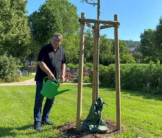 Baumspende für Nußlocher Friedhof – Eine Zerreiche
