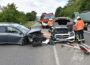 Nußloch/B3: Zusammenstoß zweier Fahrzeuge –  2 Verletzte, 60 T€ Schaden