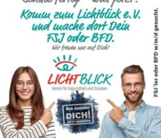 Ein FSJ, BuFDi oder Praktikum beim Nußlocher Verein Lichtblick e.V.