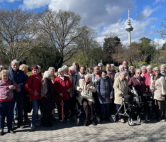 Ausflug mit dem „Café Augenblick“ zum Luisenpark
