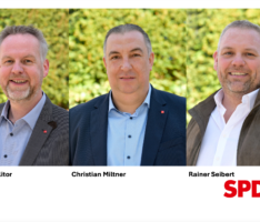 Vorstellung der Plätze 1 bis 6 der SPD zur Gemeinderatswahl