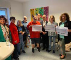 Lions Club Leimen spendet 5.500,- Euro für die Leimener Tafel, Lichtblick e.V. und  AWO Lädle