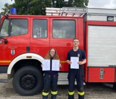 Neue Feuerwehrleute für Nußloch
