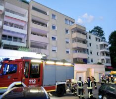 Einsatz der Feuerwehr auf dem Gückelsberg