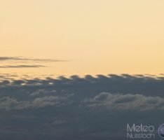 Gestern Abend in Nußloch: Spektakuläre Kelvin-Helmholtz-Wolken gesichtet