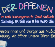 Tag der offenen Tür im Katholischen Kindergarten St. Josef