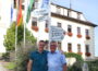 Feierliche Einweihung: Neues Schild symbolisiert Partnerschaft zwischen Zwenkau und Nußloch