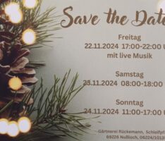 Adventszauber bei Gärtnerei Rückemann: Ein vorweihnachtliches Highlight in Nußloch