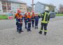 Jugendfeuerwehr bei Löschübung