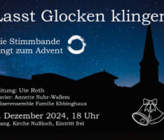 Konzert der Stimmbande am zweiten Advent –<br>Die Vorbereitungen laufen auf Hochtouren