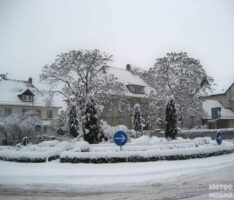 Weiße Weihnachten 2010: Der letzte Winterzauber in Nußloch