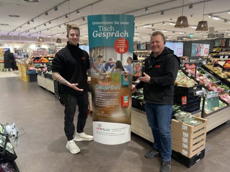 Rewe-Markt Fam. Arnold – ein besonderer Partner des „Tischgesprächs“