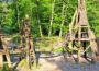 Rückbau der Hängebrücke auf dem Spielplatz Brunnenfeld