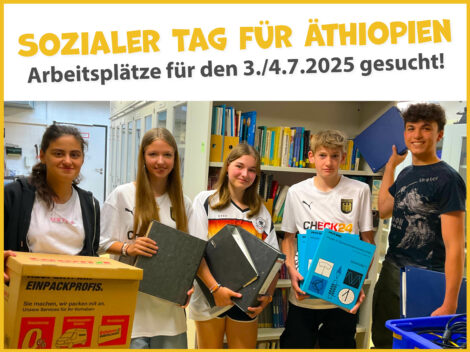 Arbeitsplätze für den Sozialen Tag am 3. oder 4.7.2025 gesucht!