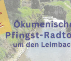 Ökumenische Pfingst-Radtour um den Leimbach