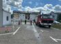 Feuerdrachen bei den Wasserübungen
