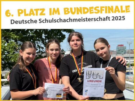 Schach-DM 2025: FEG-Mädchen belegen 6. Platz
