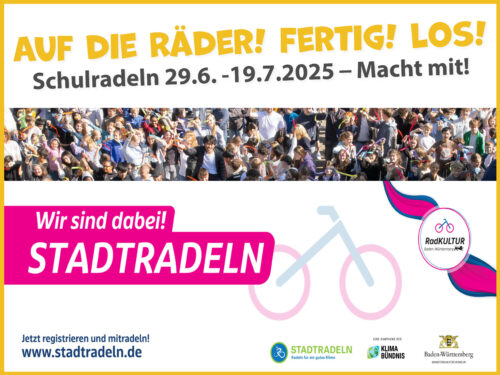 Schulradeln 2025 beim FEG Sandhausen.