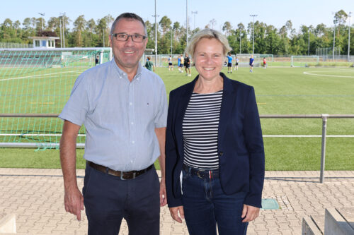 Auf dem Foto: Jörg Albrecht und Christiane Staab.