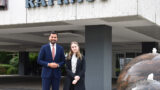 Sandhausen Rathaus: Kämmerin Melissa Steinert jongliert auch privat mit Zahlen