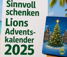 Den Lions Adventskalender 2025 vorbestellen und Gutes tun