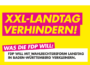 XXL-Landtag verhindern – sonst zahlen wir alle die Zeche!