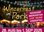 Wiesloch: Winzerfest im Park und Wein und Markt 2025
