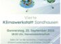 Vierte Klimawerkstatt Sandhausen