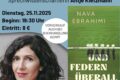 Literaturabend in Nußloch: Nava Ebrahimi liest aus „Und Federn überall“
