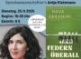 Literaturabend in Nußloch: Nava Ebrahimi liest aus „Und Federn überall“
