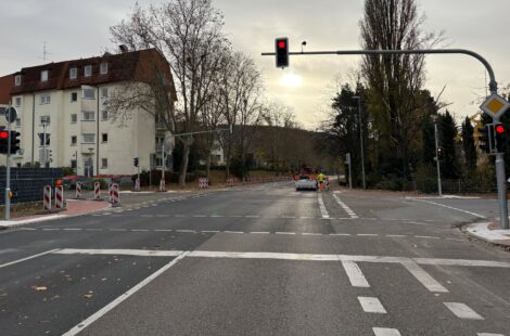 Modernisierung der Kreuzungsanlage in Leimen abgeschlossen