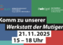 Lichtblick bringt die Werkstatt der Mutigen nach Nußloch