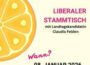 Liberaler Stammtisch mit Landtagskandidatin Claudia Felden – wir laden Sie ein!