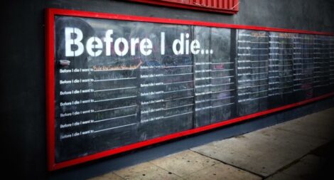 Achtsamkeits Adventskalender Tür 13: Bucket List